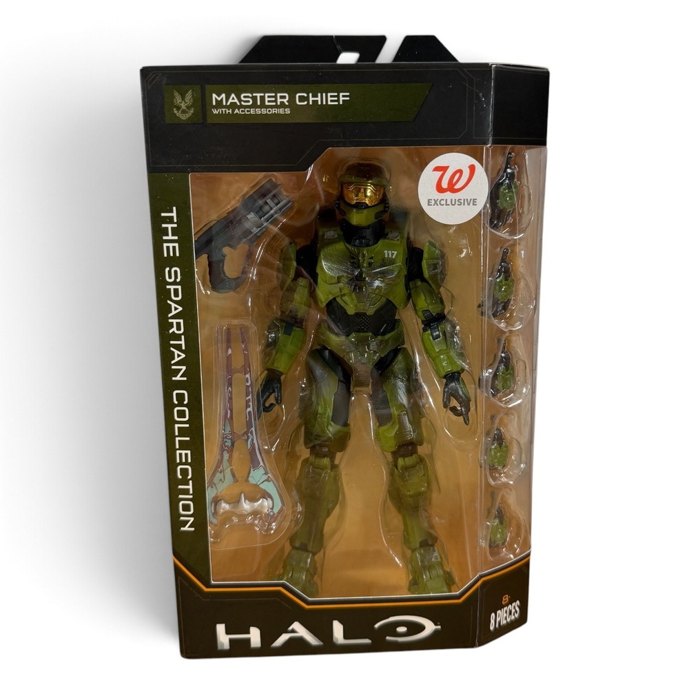 Halo Master Chief Action Figure 6.5" The Spartan Collection Walgreens Exclusive